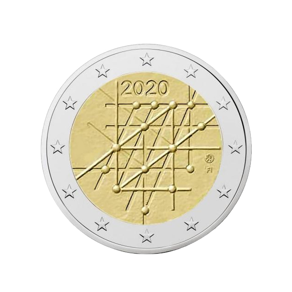 Finland 2020 - 2 Euro commemorative - University of Turku