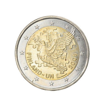 Finland 2005 - 2 Euro commemorative - UN anniversary