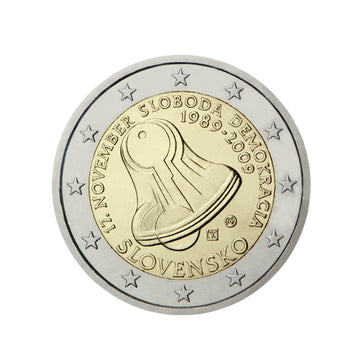 Slovakia 2009 - 2 Euro commemorative - Velvet Revolution