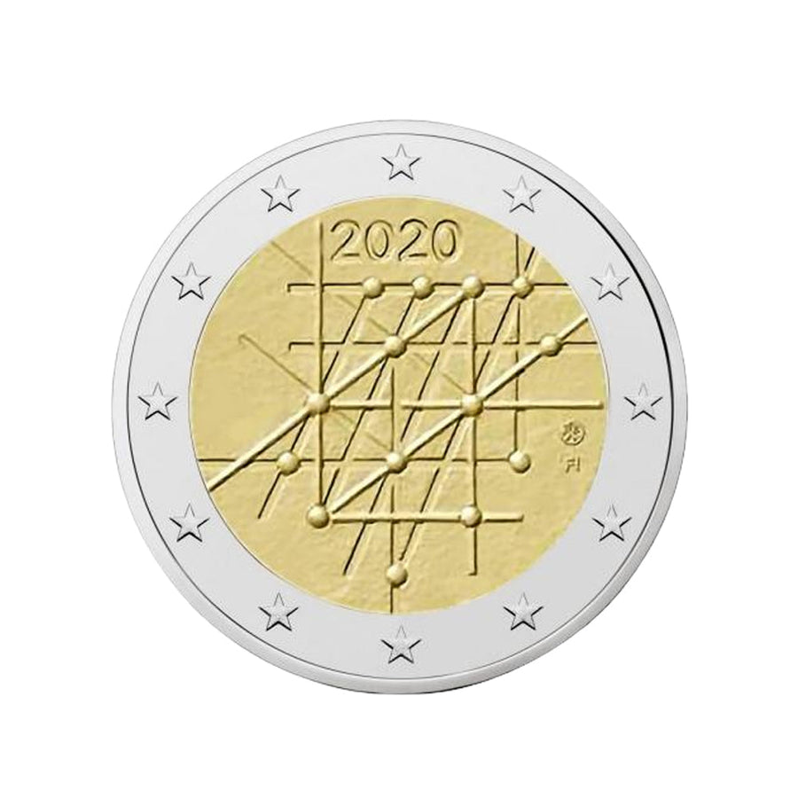 Finlândia 2020 - 2 Euro comemorativo - Universidade de Turku