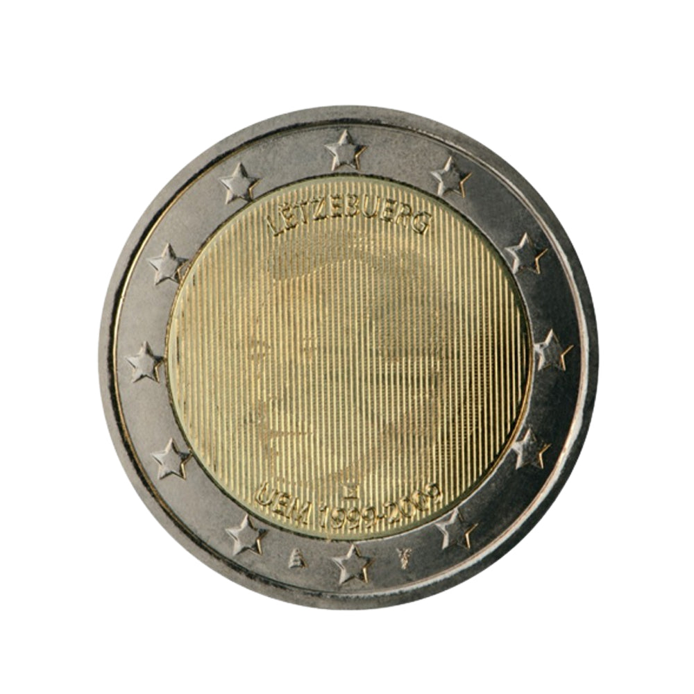 Luxemburg 2009 - 2 Euro Gedenk - Wirtschafts- und Währungsunion