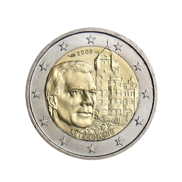 Luxembourg 2008 - 2 Euro commemorative - Château de Colmar -Berg