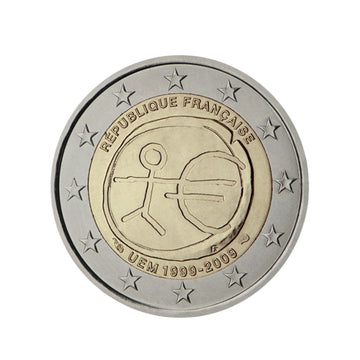 France 2009 - 2 euro commemorative - Economic and monetary union