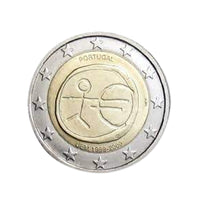 Portugal 2009 - 2 Euro comemorativo - União Econômica e Monetária