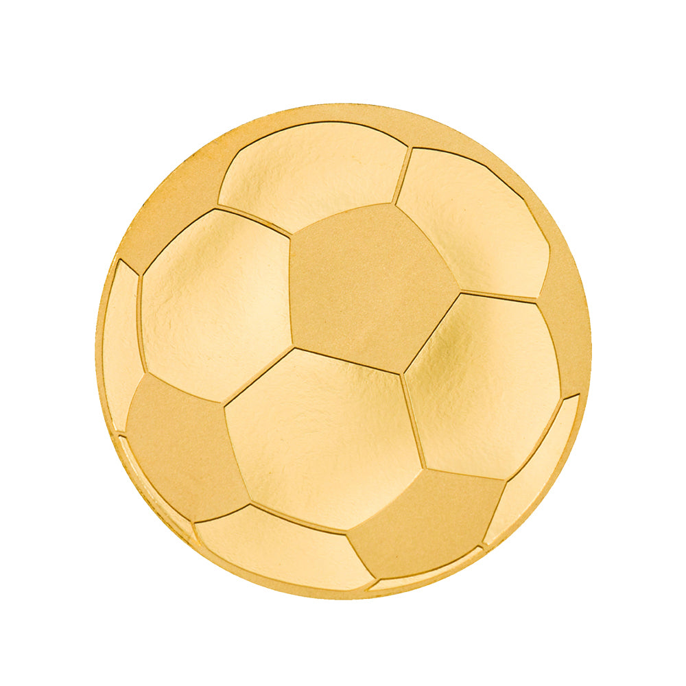 Fußballkugel - Gold
