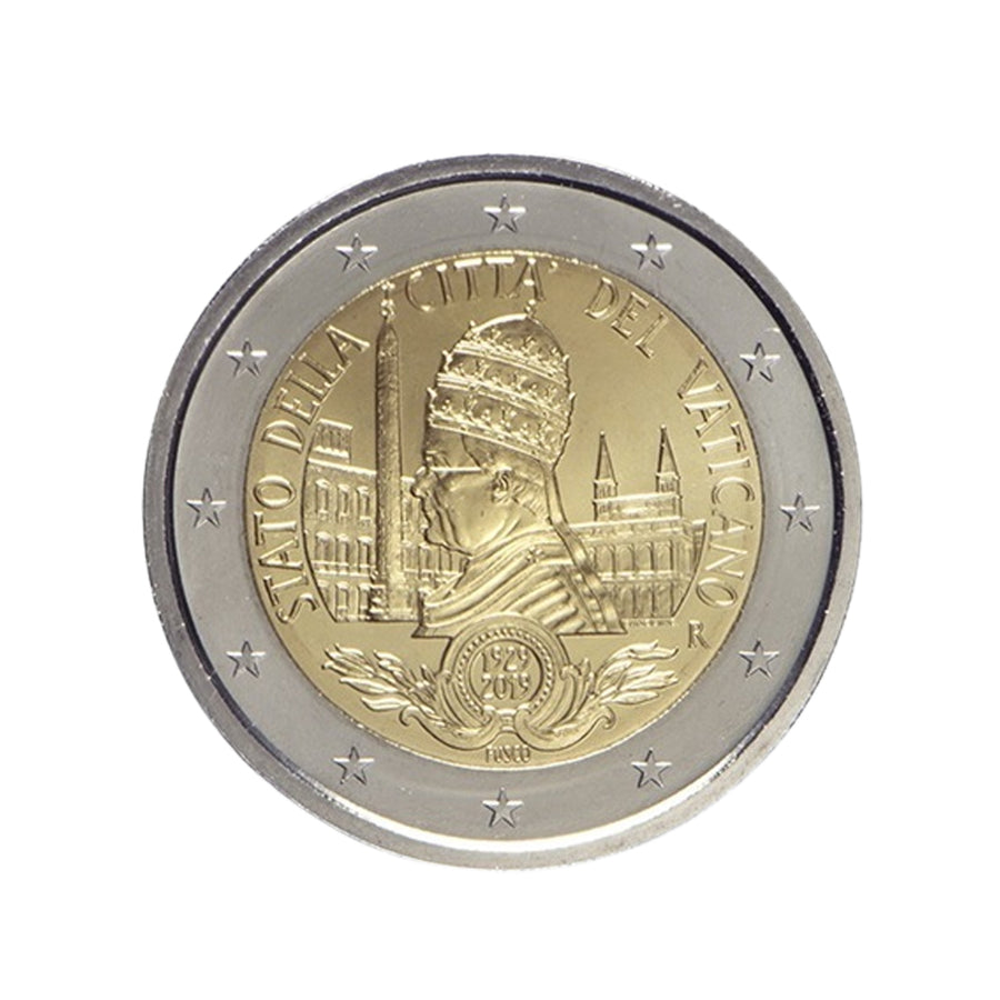 Vatican 2019 - 2 Euro commemorative - Foundation of the State of the Vatican - BU