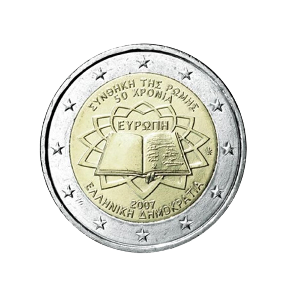 Italie 2007 - 2 Euro Commémorative - Traité de Rome