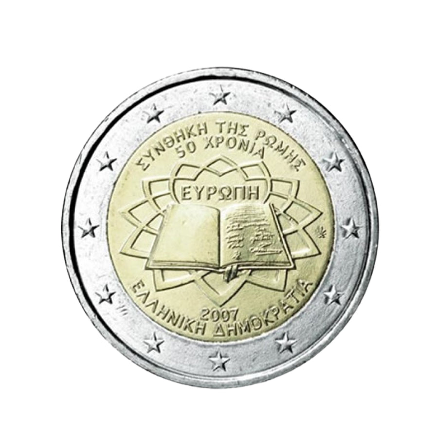 Italie 2007 - 2 Euro Commémorative - Traité de Rome