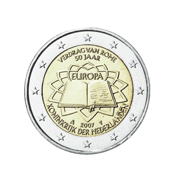 Holanda 2007 - 2 Euro comemorativo - Tratado de Roma