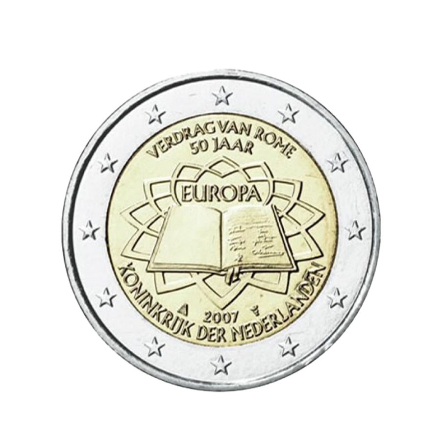 Pays-Bas 2007 - 2 Euro Commémorative - Traité de Rome