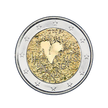 Finlandia 2008 - 2 Euro Commemorative - Diritti umani