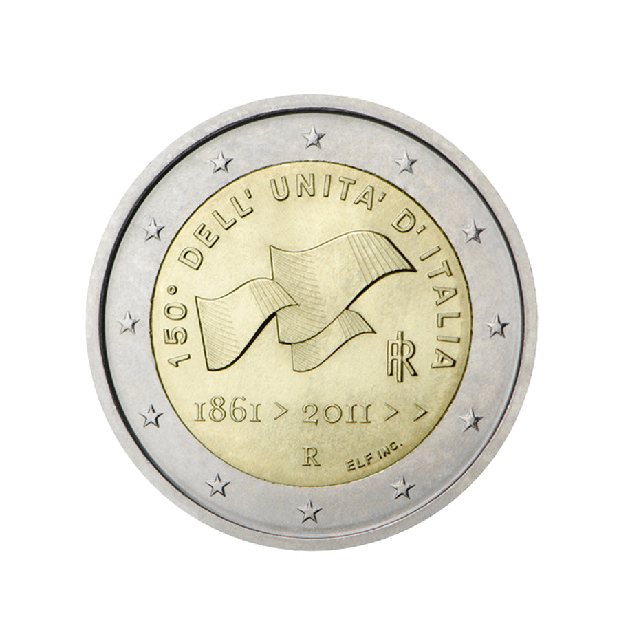 Italien 2011 - 2 Euro Gedenk - italienische Vereinigung