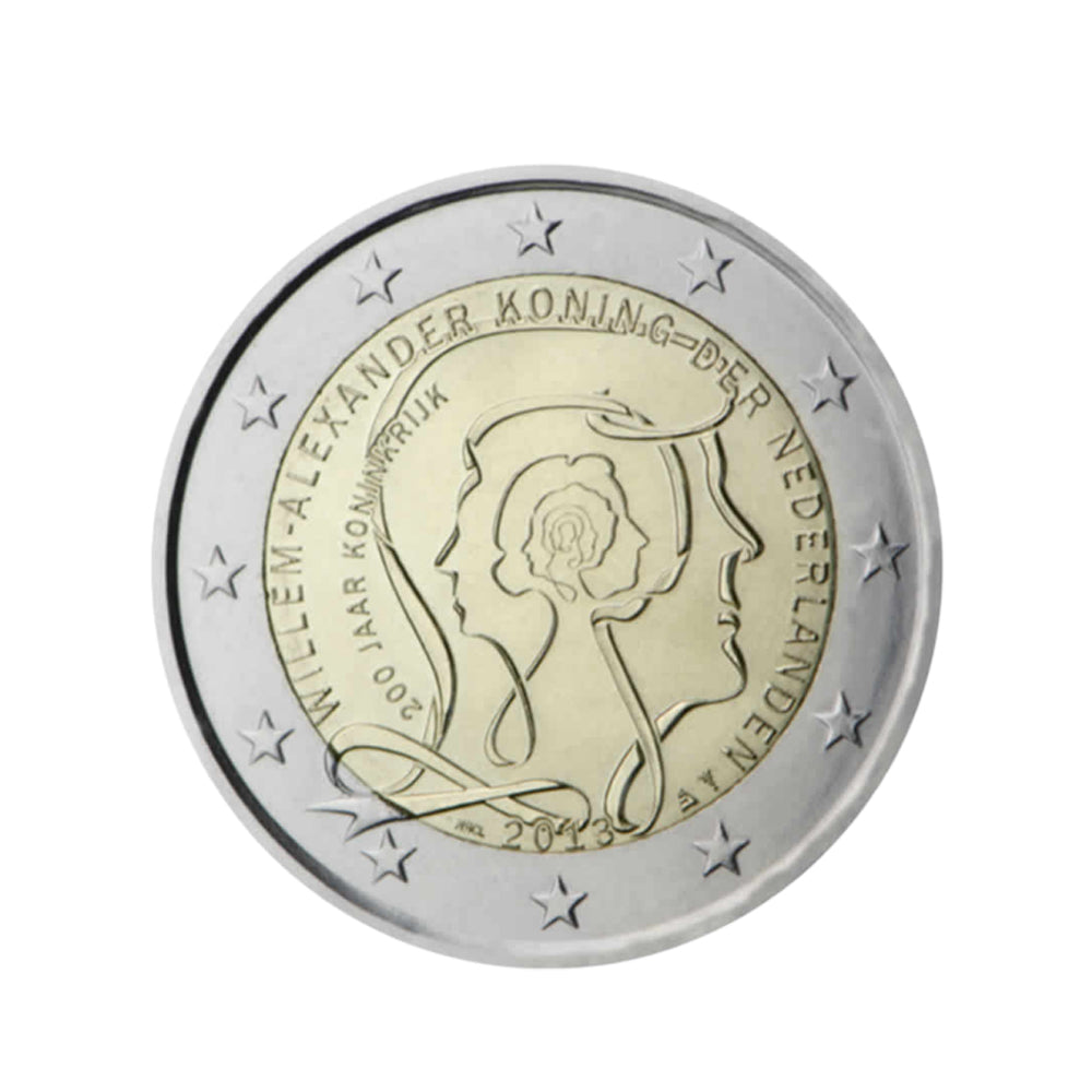 Holanda 2013 - 2 Euro comemorativo - Reino da Holanda