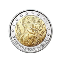 Italie 2005 - 2 Euro Commémorative - Constitution européenne