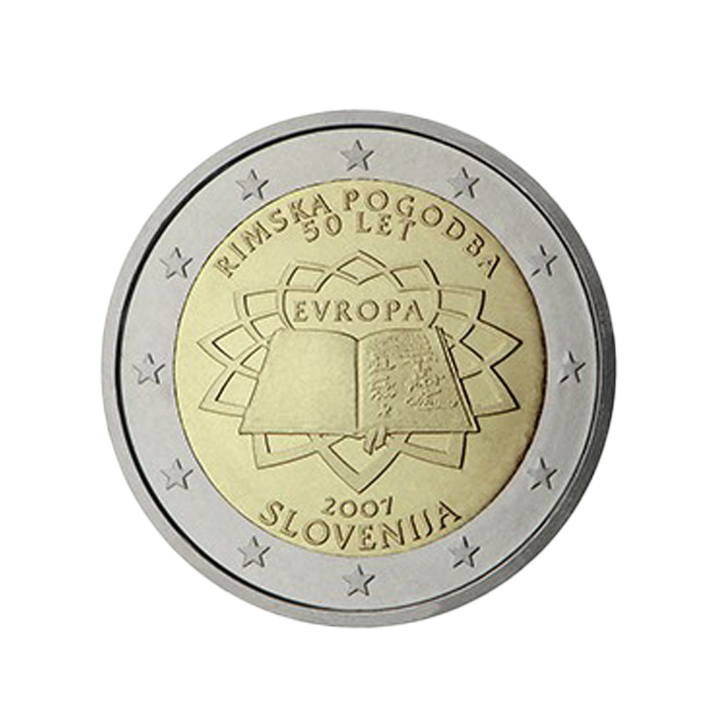 Slovenia 2007 - 2 Euro commemorative - Treaty of Rome