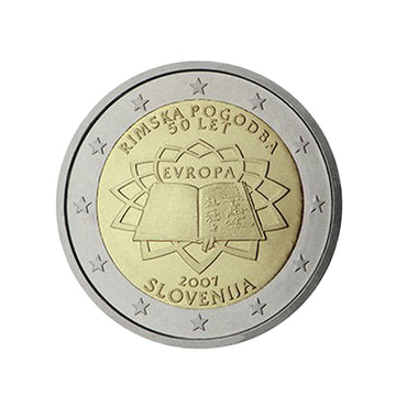 Slowenien 2007 - 2 Euro Gedenk - Vertrag von Rom