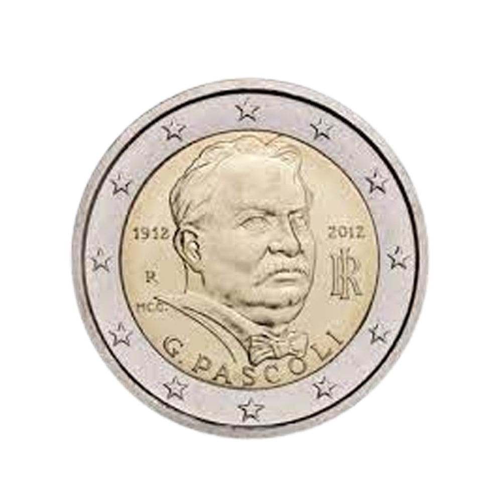 Italy 2012 - 2 Euro commemorative - Giovanni Pascoli