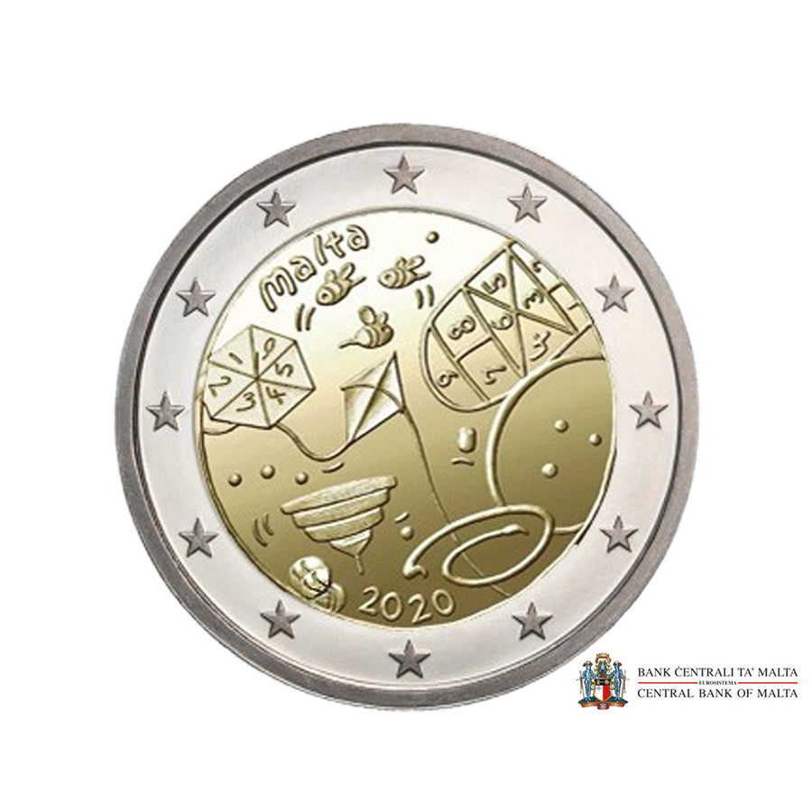 Malta 2020 - 2 Euro comemorativo - Jogos