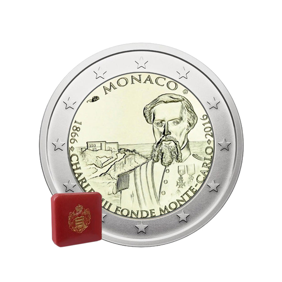 Monaco 2016 - 2 Euro Gedenk - Monte -Carlo Foundation - BE