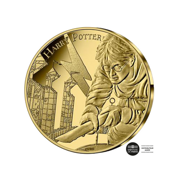 Harry Potter - Moeda de 250 € Gold - Quidditch - Onda 1.2021