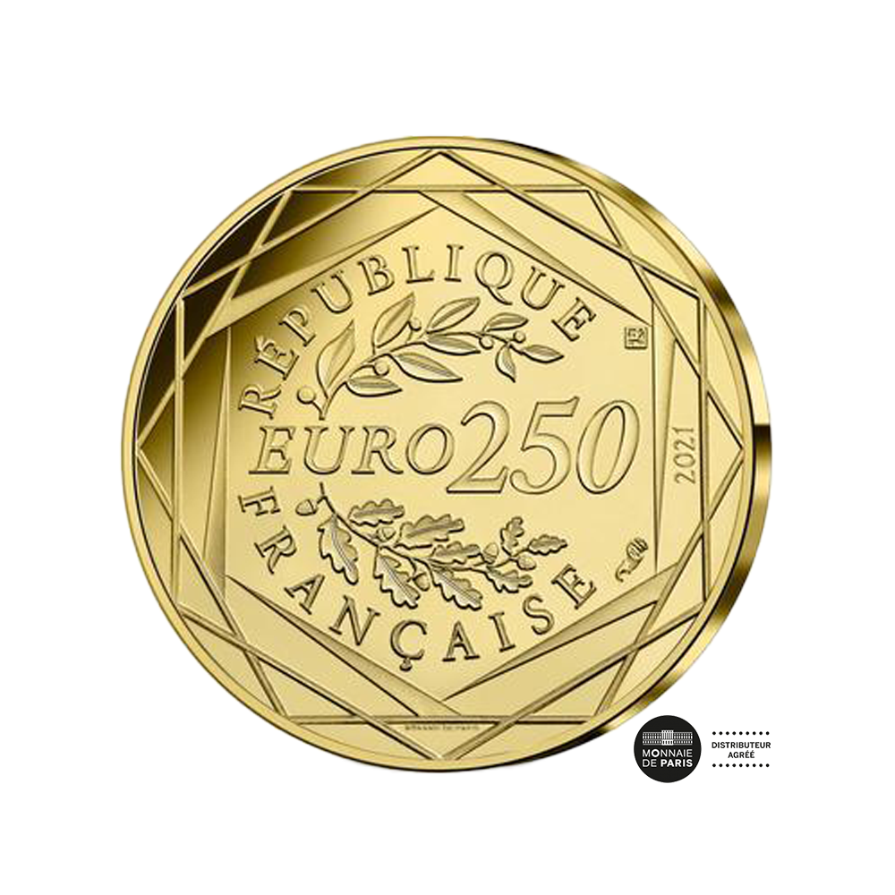 Harry Potter - Currency of 250 € Gold - Quidditch - Wave 1,2021