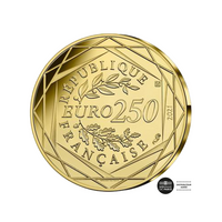 Harry Potter - Valuta di 250 € oro - Quidditch - Wave 1.2021