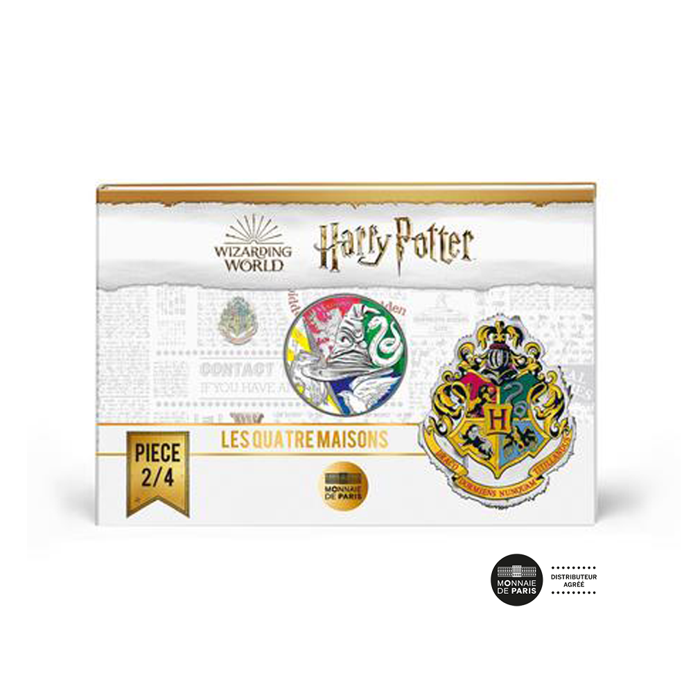 Harry Potter - Währung von 50 € Silber - Schicht der 4 Hogwarts -Häuser - Welle 1.2021