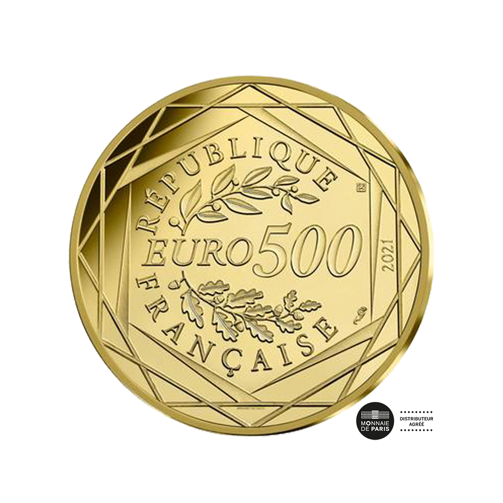 Harry Potter - Minze von 500 € Gold - 3 Zauberer - Welle 1 - 2021
