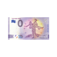 Bilhete de lembrança de zero a euro - o homem quieto - Irlanda - 2020