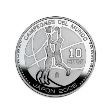 Campeones del Mundo 2006 (Japan) - Currency of € 10 Silver - BE 2006