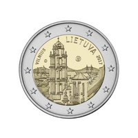 Lituânia 2017 - 2 Euro comemorativo - Vilnius, capital da cultura e arte