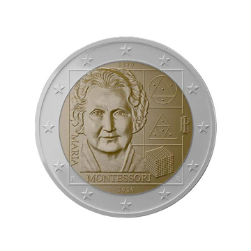 Italy - 2 Euro BE - 2020 - Maria Montessori