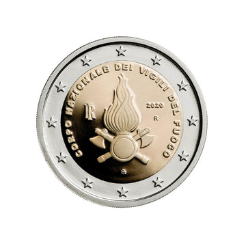 Italy - 2 euros - 2020 - National body of firefighters