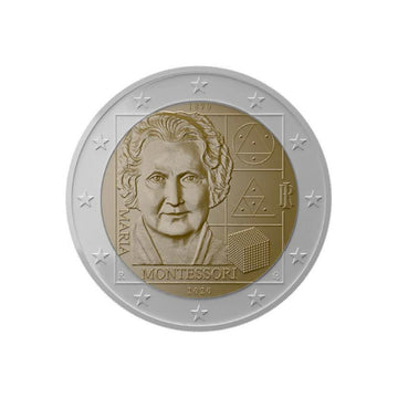 Itália - 2 Euro - 2020 - Maria Montessori