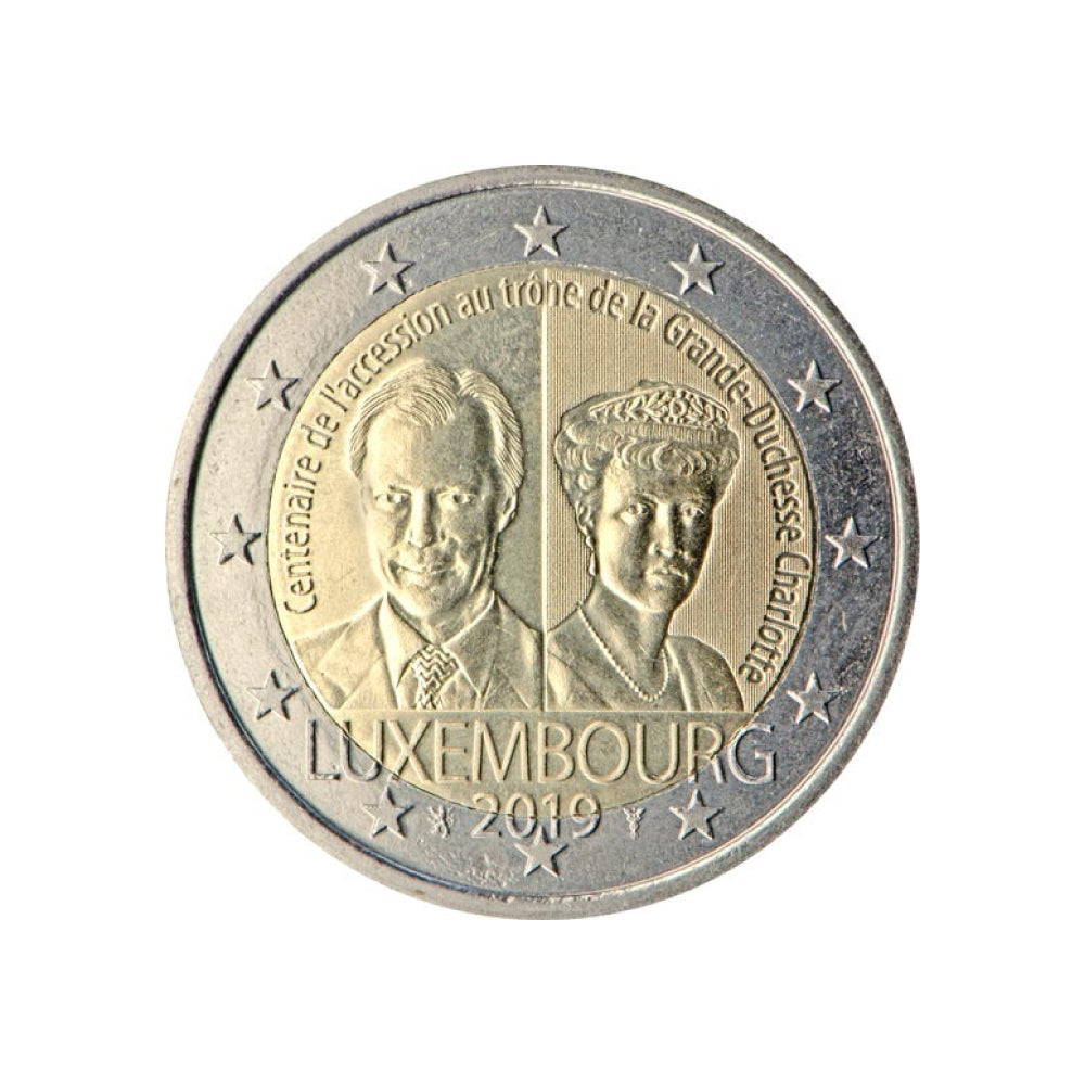 Luxemburg - 2 Euro - 2019 - Grande -Herzin Charlotte