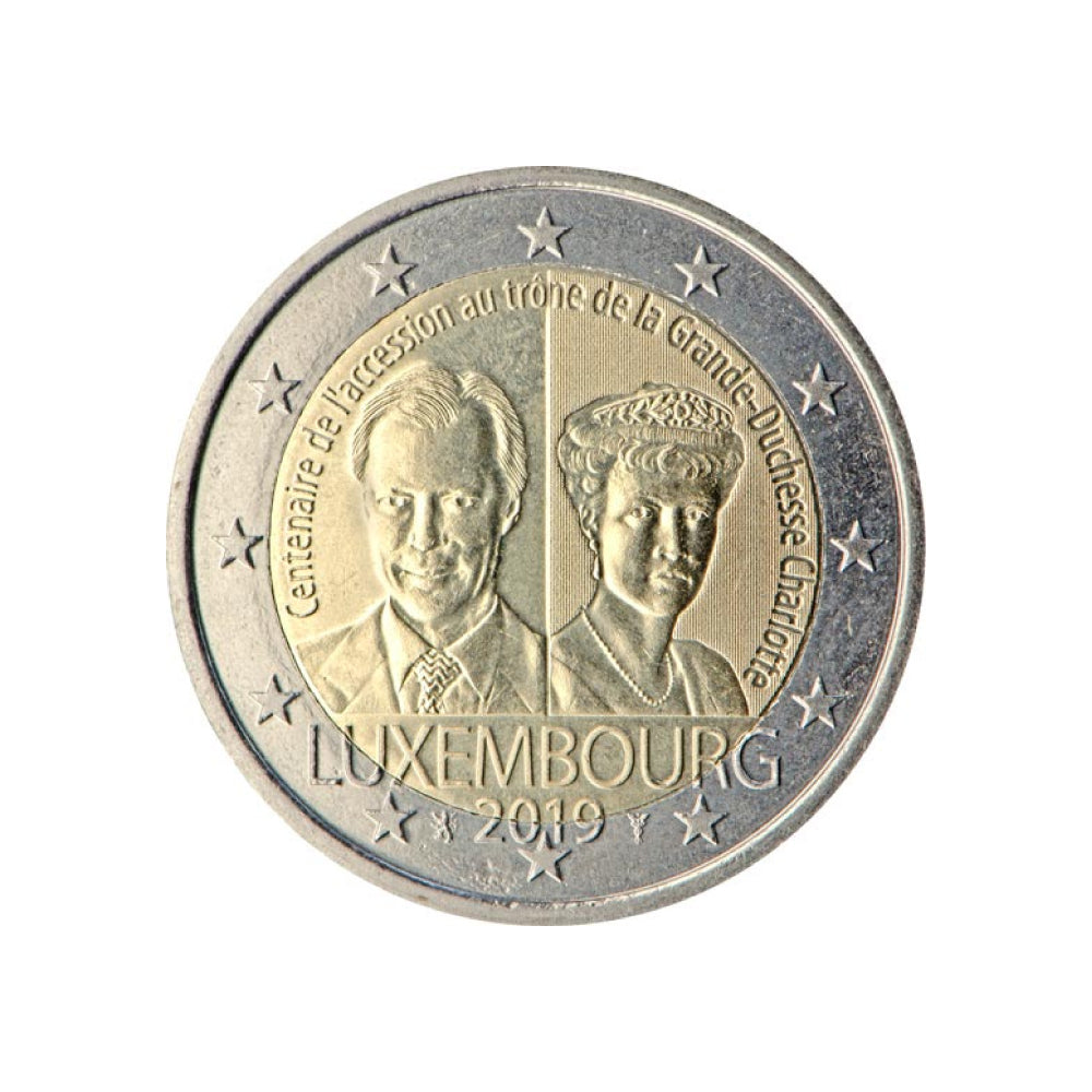Luxembourg 2019 - 2 Euro Commémorative - Grande-Duchesse Charlotte