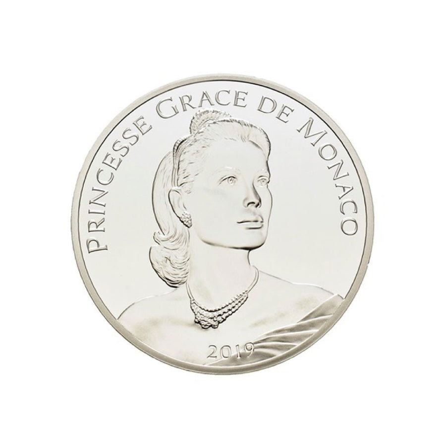 Monaco - 10 Euro - 2019 - Argent BE – Grace Kelly