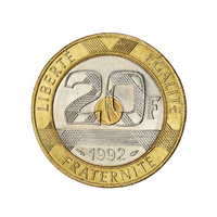 20 Francs Mont St-Michel France 1992-2001