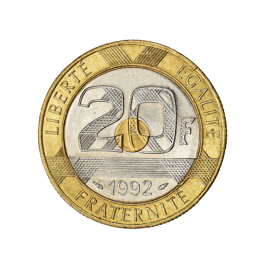 20 Francs Mont St-Michel France 1992-2001