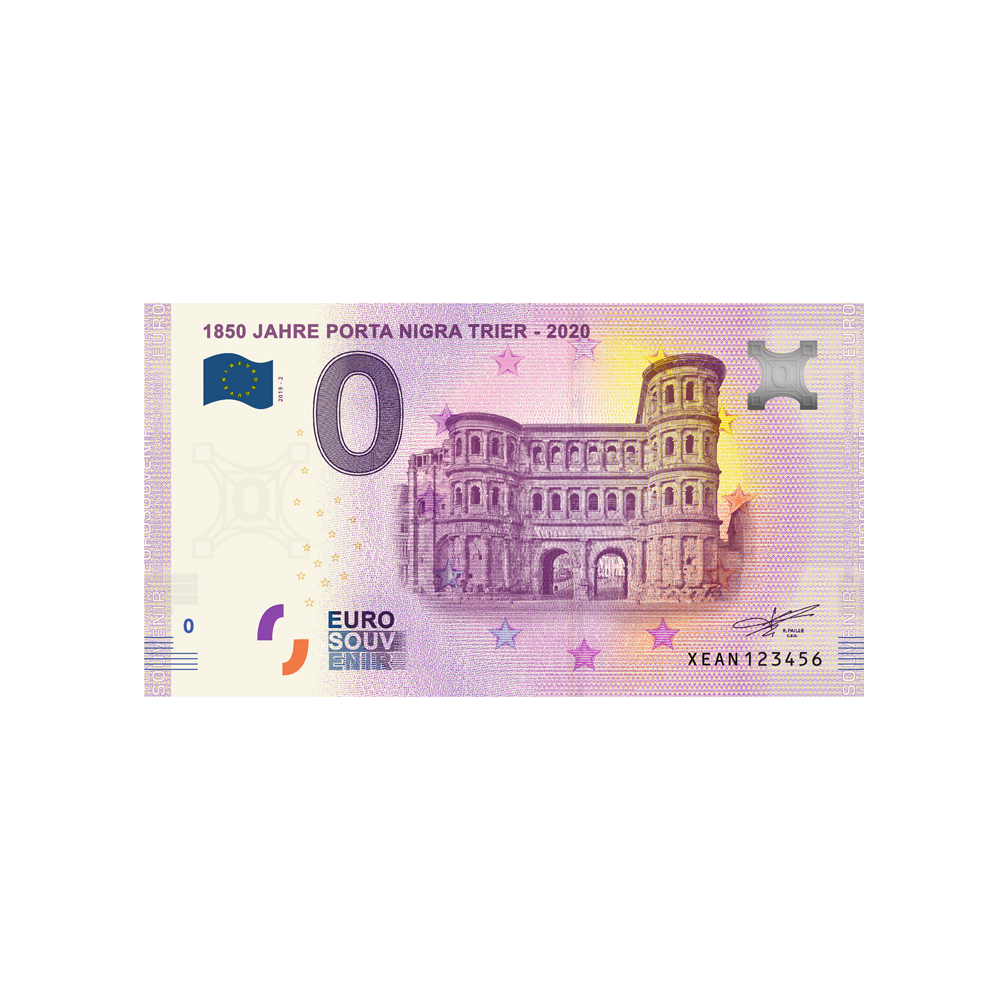 Bilhete de lembrança de Zero Euro - 1850 Jahre Porta Nigra Trier - Alemanha