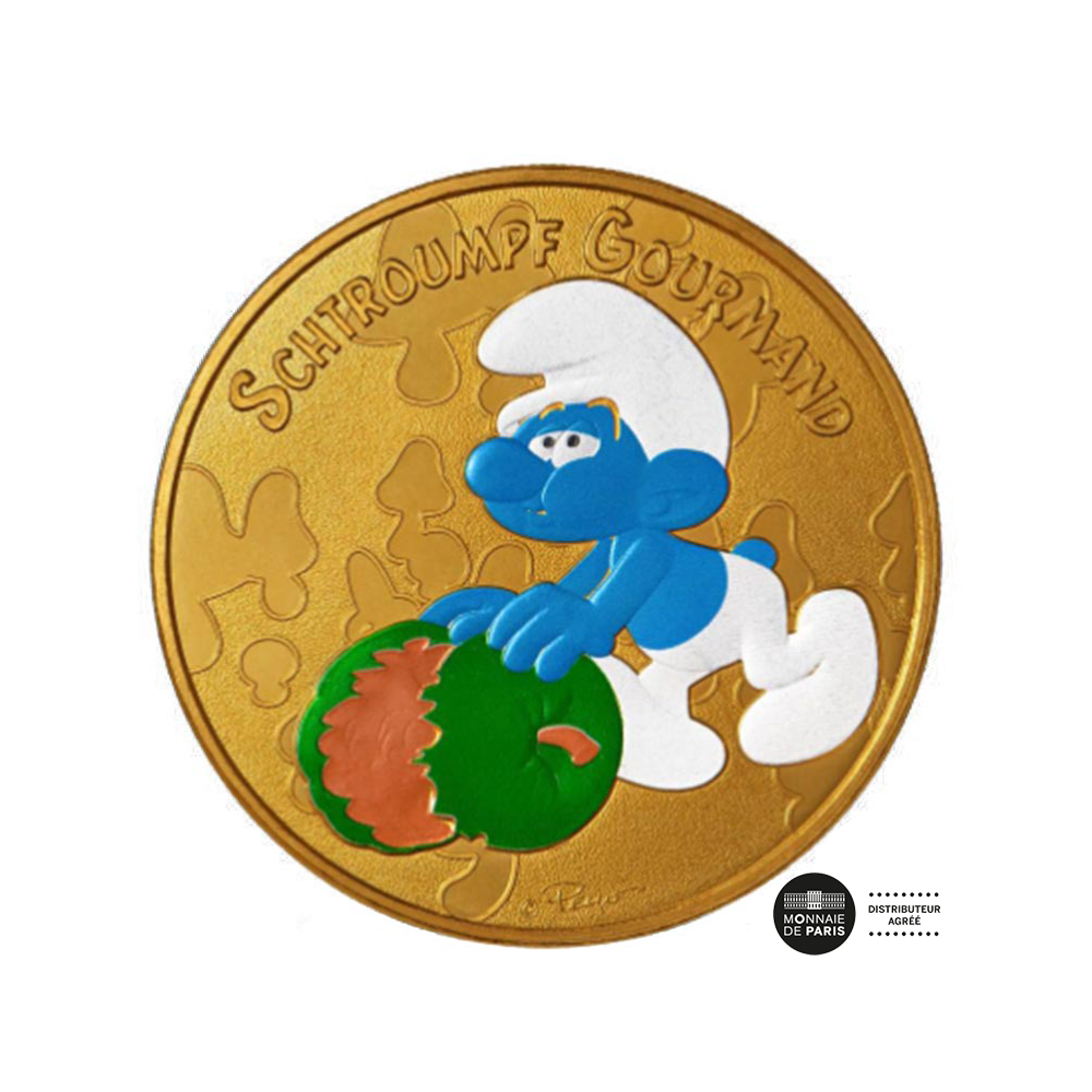 Les Schtroumpfs - Mini-Médaille - Gourmand 2020