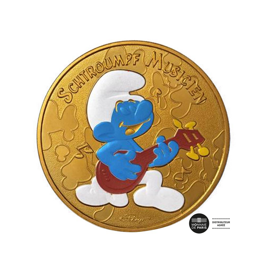 Les Smurfs - Mini -Médaille - Musician - 2020