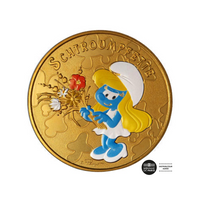 Os Smurfs - Mini -Médaille - Smurfette 2020