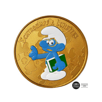 Puffi - Mini -médaille - Puffi con 2020 occhiali