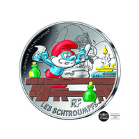Les Schtroumpfs - Le Grand Schtroumpf - Monnaie de 50€ Argent - 2020