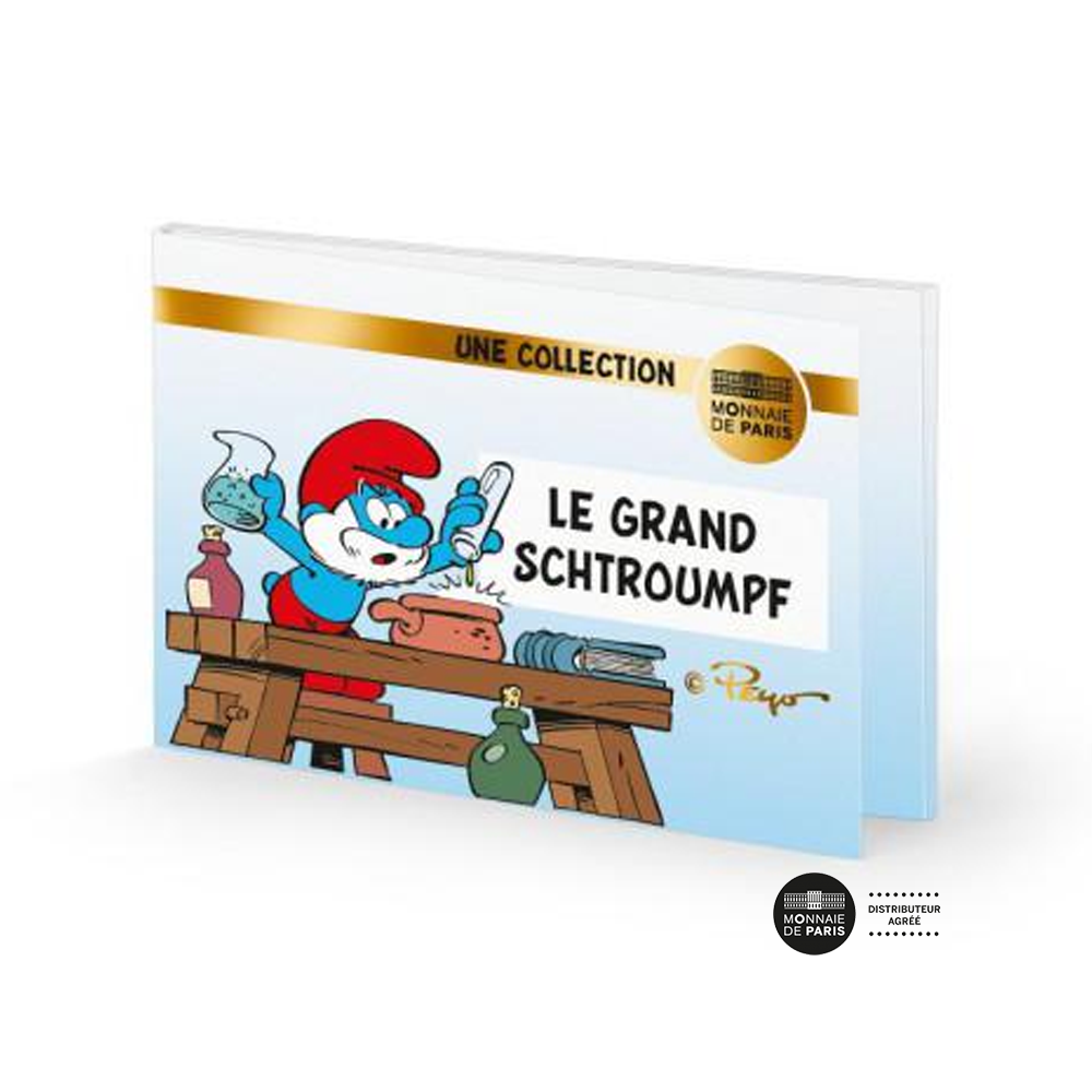 Les Schtroumpfs - Le Grand Schtroumpf - Monnaie de 50€ Argent - 2020