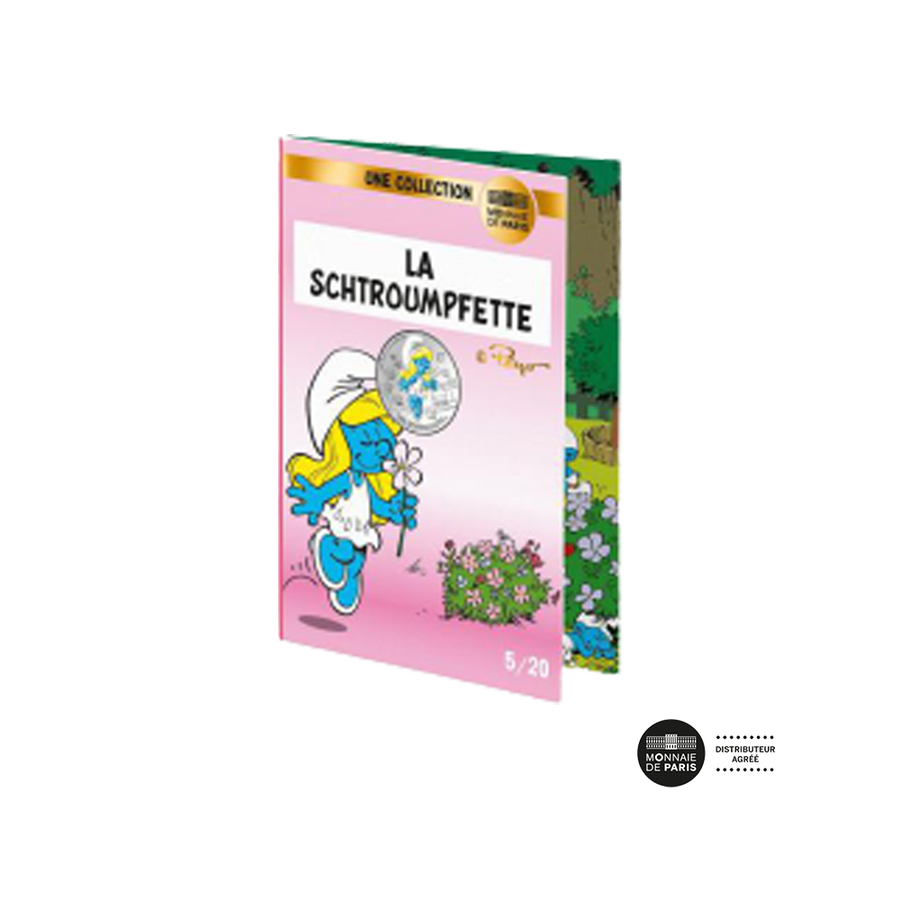 Les Schtroumpfs - "La Schtroumpfette" - Monnaie de 10€ Argent - 2020