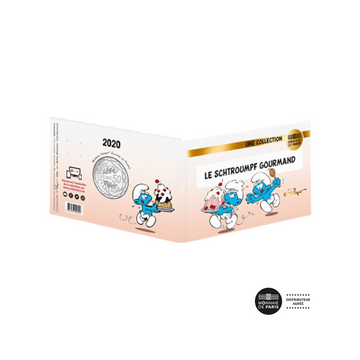 schtroumpf gourmand 50 euro argent 