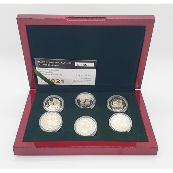 ⁣⁢Luxembourg 2019-2021 - 2 Euro Commemorative Coin - Proof⁤⁣