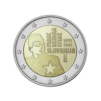Eslovênia 2011 - 2 Euro comemorativo - 100º aniversário de Franc Rozman
